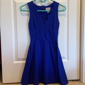 blue skater dress 🌸